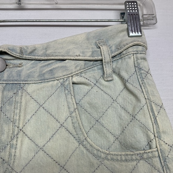 Cloud Ten Quilted Denim Shorts | NWT Size Small - Picture 5 of 9